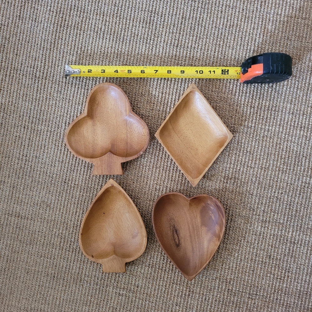 Card suit bowl set